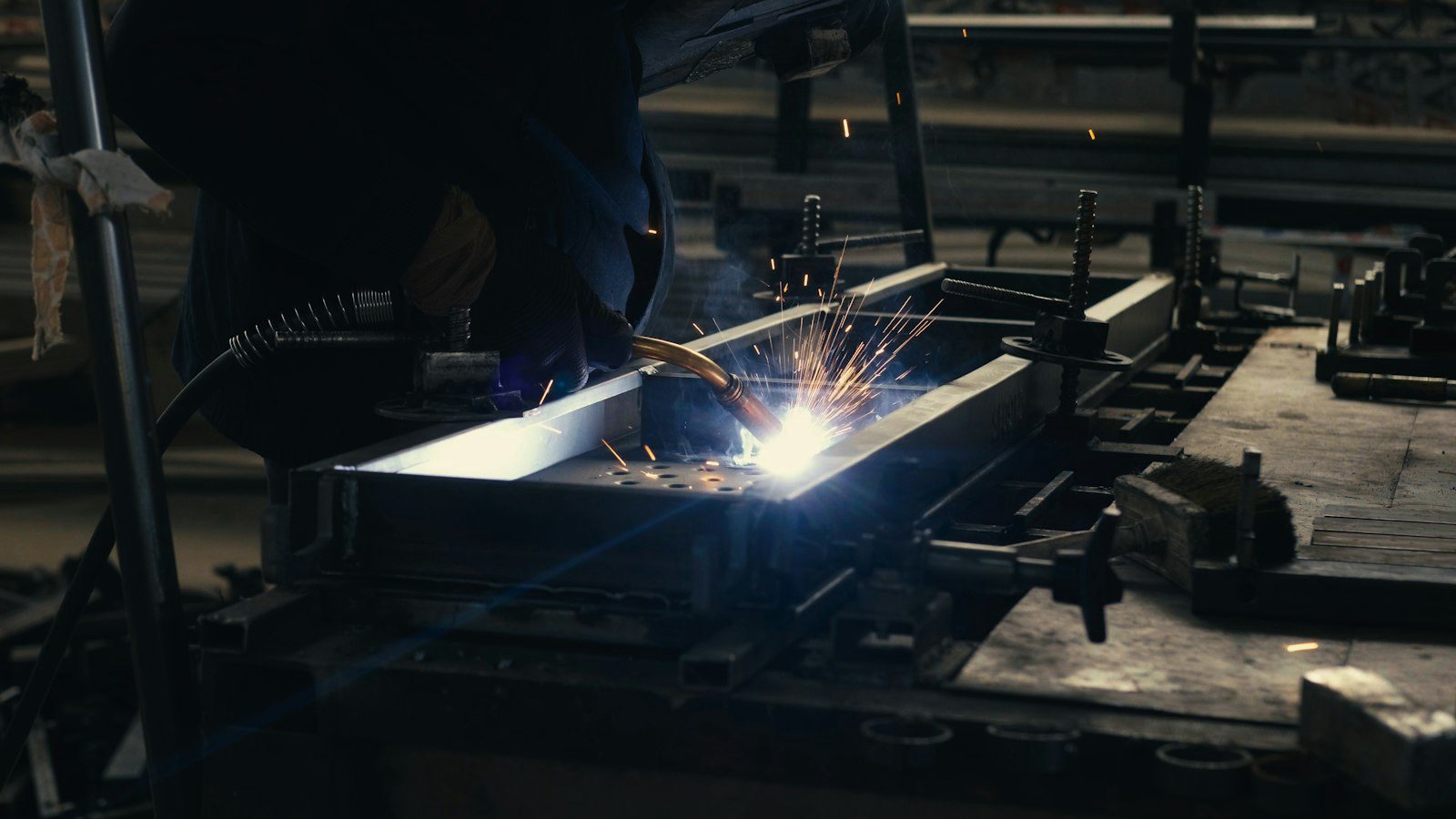 Welding work for Heavy fabrication